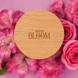 Rose Peony Candle | Floral Natural Soy Candle | Wood Wick | Inner Bloom