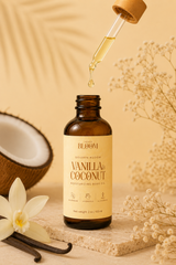Coconut Vanilla Body Oil | Shimmer Glow Skin Oil | Natural Moisturizer | Inner Bloom