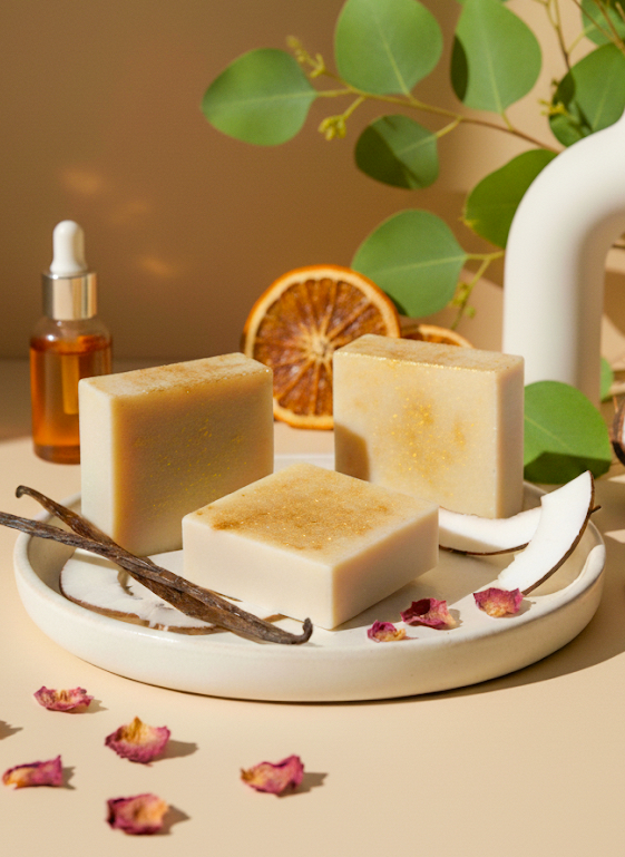 Coconut Milk and Vanilla Soap